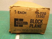 Stanley 13-220 (220) Block Plane with Box Vintage
