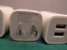 "LOT OF 5" AILKIN PT-WC-13 DUAL USB WALL POWER ADAPTER CHARGER