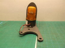 MICROSTROBE 470S-1280 Strobing Light with Steel Bracket missing 5001 bulb