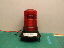 Crown LED Strobe Light, Flat Mount Base, Red