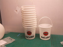 Pack of 12 Promotional Bacardi - Bucket Plastic Cooler Tip Bucket 5" In 32 oz AC
