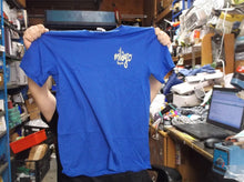 Milagro Tequila "Life Tastes Better With A Salted Rim" Double Sided Blue T-Shirt