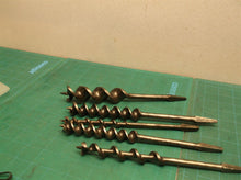 Assorted Lot of 5 Auger Drill Bits
