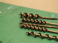 Assorted Lot of 5 Auger Drill Bits