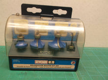 Ryobi Round over Router Bit Set 3 Pcs Carbide Edge 1/4 Shank A25RS31