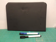 2-sided Desktop Dry Erase Whiteboard Black 12in. x 9in.
