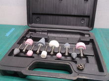 Campbell Hausfeld Pneumatic 1/4" Right Angle Die Grinder Kit Accessory and Case