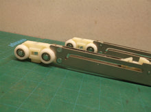 2 Soft-close Pocket Door Rail with Rollers 15" no brackets