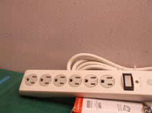 Lot of 2 6 outlet GE Power strips