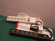 Lot of 2 6 outlet GE Power strips