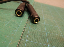 HOSONGIN 1/4" Splitter Cable, TRS to Dual 1/4" TRS Stereo Y Adapter, Gold-Plated