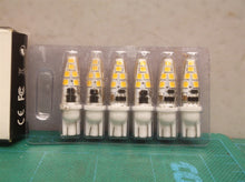 LeMeng 12V 2W T10 LED Bulb 6pck