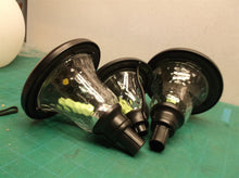 Lot of 3 Outdoor Solar Path Lights White No Stakes
