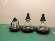 Lot of 3 Outdoor Solar Path Lights White No Stakes