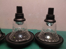 Lot of 3 Outdoor Solar Path Lights White No Stakes