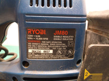 Ryobi JM80 Biscuit Plate Joiner 864230 0037 with case missing one latch