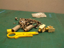 assorted coax connectors and parts