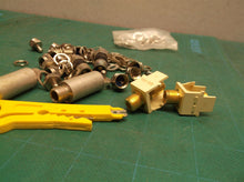 assorted coax connectors and parts