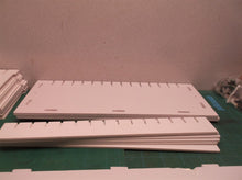 Plastic drawer divider kit 13 x 6.25 x 6 25pc Damaged bottom on bottom panel
