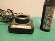 Ryobi Tek4 AP4001 Lithium-Ion Rechargeable Battery- 4 Volts & charger