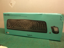 Logitech MK335 USB Wireless Optical Keyboard and Mouse Set, Black