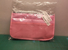 10.5" pink zipper pouch
