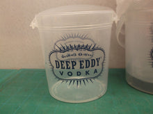 Pack of 12 Promotional Deep Eddy Vodka- Bucket Plastic Cooler Tip Bucket 5" In 3