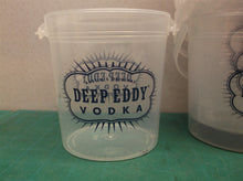 Pack of 12 Promotional Deep Eddy Vodka- Bucket Plastic Cooler Tip Bucket 5" In 3