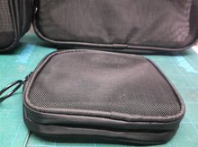 Assorted Size Cosmetics Travel Bag - Black Mesh 4pcs