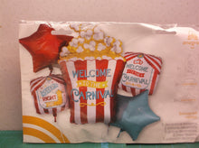 Anagram Carnival Foil Balloon Bouquet 5 Piece