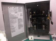 Eaton DG222NRB 120/240 VAC 60 Amp 7.5 to 15 Hp 2-Pole 3-Wire Single Throw Switch