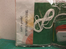 Tissue Paper Tassel DIY Hanging paper decorations