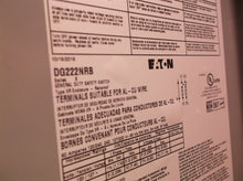 Eaton DG222NRB 120/240 VAC 60 Amp 7.5 to 15 Hp 2-Pole 3-Wire Single Throw Switch