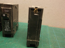 (3) Eaton Interchangeable Circuit Breaker 1-Pole 15Amp 120V BR115
