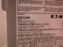 Eaton 30A 240V Heavy Duty Non-Fusible Safety Switch DG221URB