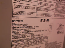 Eaton DG222NRB 120/240 VAC 60 Amp 7.5 to 15 Hp 2-Pole 3-Wire Single Throw Switch