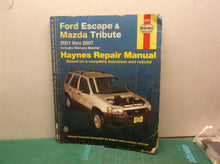Ford Escape and Mazda Tribute 2001 Thru 2007 Models Haynes Repair Manual 36022