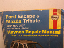 Ford Escape and Mazda Tribute 2001 Thru 2007 Models Haynes Repair Manual 36022