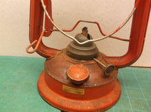 Vintage Red Lantern **No Globe**