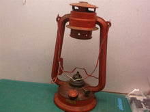 Vintage Red Lantern **No Globe**