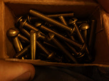 9 boxes of assorted 8-32 bolts
