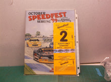 October Speedfest Sebring '99 Racing Program (October 15-17, 1999)with ticket