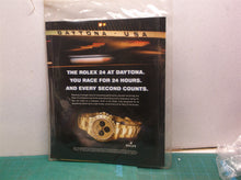 Rolex 24 at Daytona program Feb. 3-4 2001