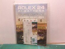 Rolex 24 at Daytona program Jan 24-27 2013 with ticket