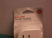 GE Power Switch Outlet Extender 3-Prong for Indoor Lights and Small Appliances