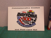 1998 40th Daytona 500 official program with commemorative emblem 1998