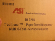 ASI 10-0215 Stainless Steel Paper Towel Dispenser - Petite-surface Mounted. NIB