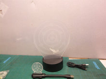 1 large & 1 small sural l 3d lamp