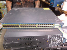Cisco Catalyst 3550 Series WS-C3550-48-EMI 48 Port Ethernet Switch broken plate
