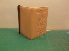 passport Leather holder Case Salmon Pink